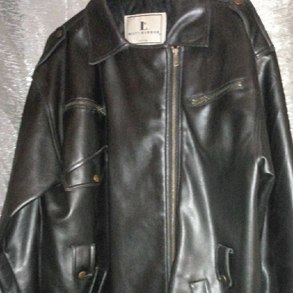 Mens leather jacket